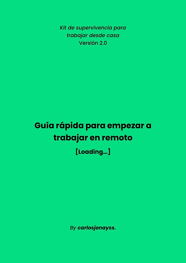 Aquí encontrás una guía de trabajo remoto para que tus empleados sepan como teletrabajar de forma más eficiente, y tú, como gestionarlo mejor.