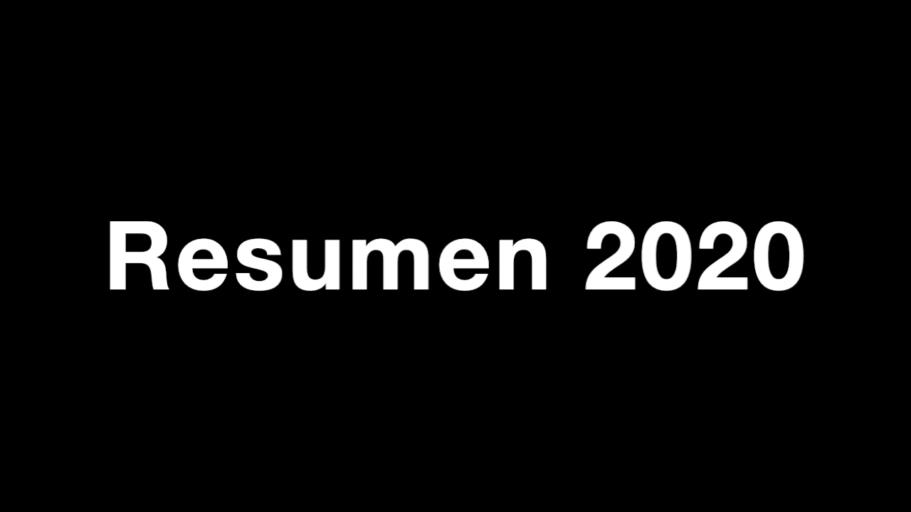 2020, ese año que no ha dejado a nadie indiferente que estudiará en los libros de historia de todo el mundo en un futuro cercano.
